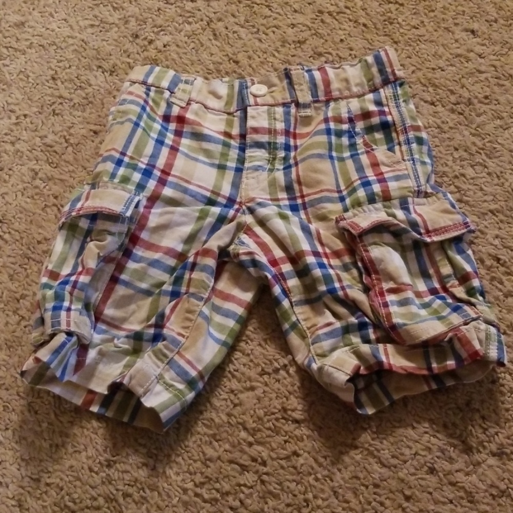 Plaid shorts